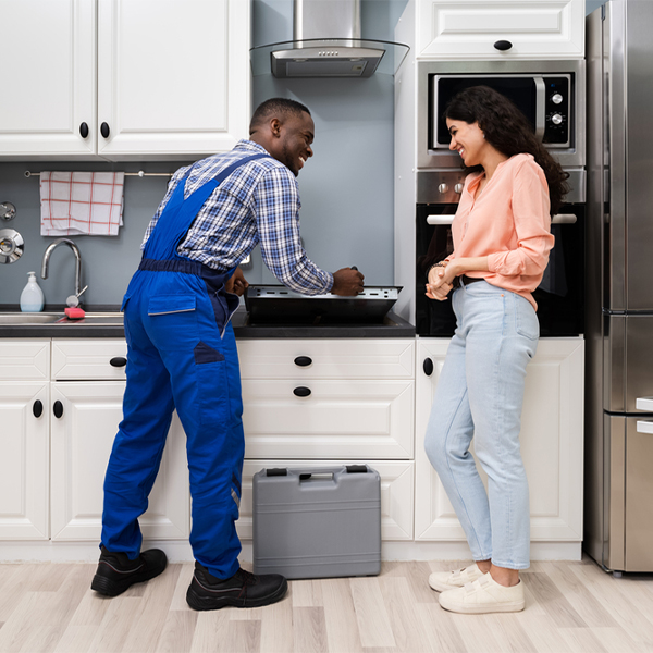 how long does it typically take to complete cooktop repair services in Laketon IN